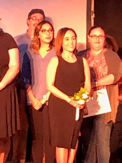 Ms Bejarano and Othe Teachers at the TUSD Elementary School Teacher of the Year Event